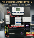 Pre-Wired Solar System