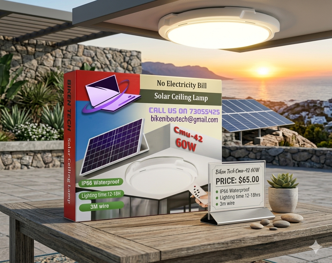 Solar Ceiling Light