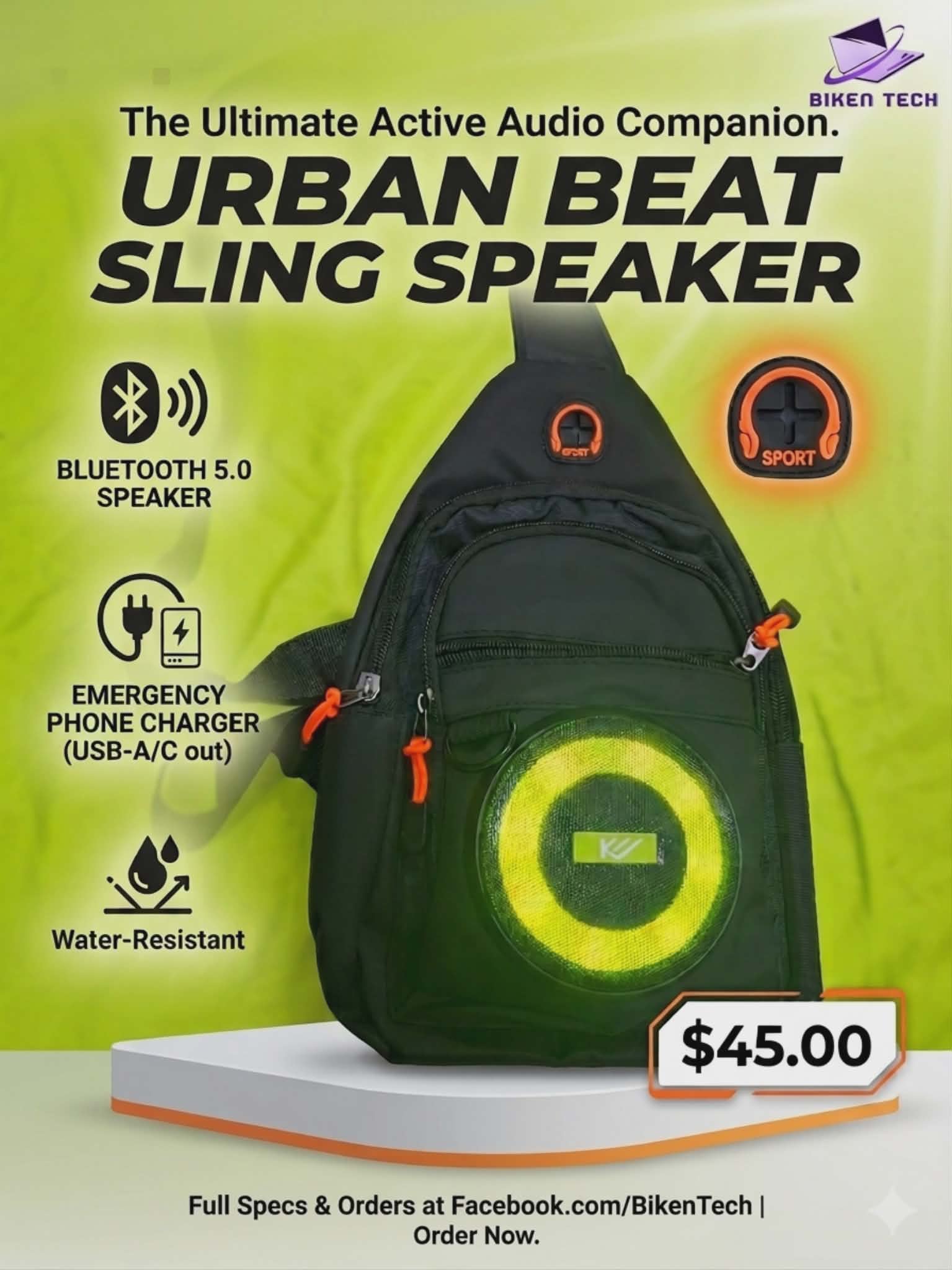 One hand Bluetooth bag