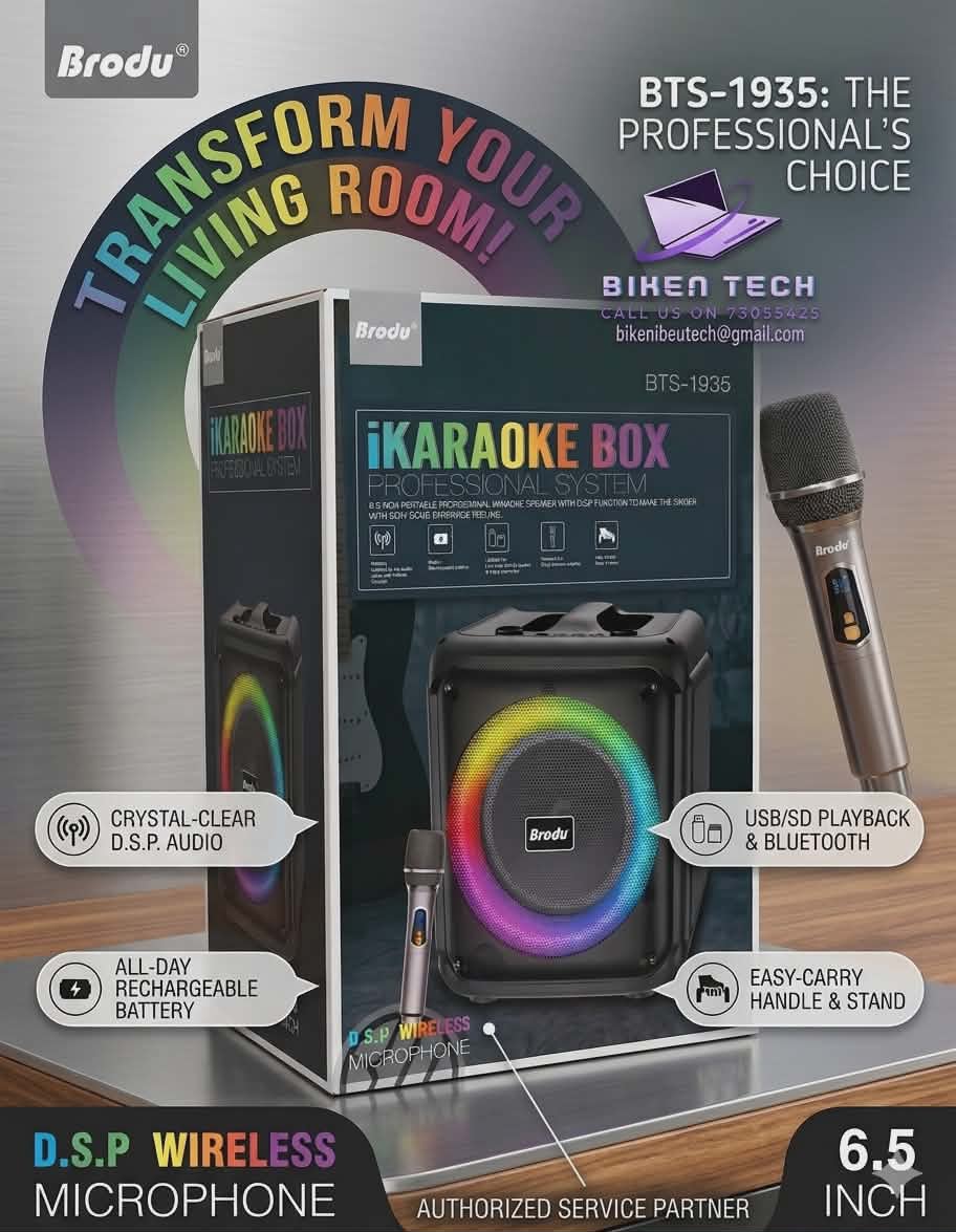 Karaoke Bluetooth Speaker